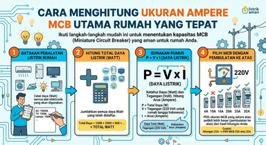 Cara Menghitung Ampere MCB Utama Rumah yang Pas: Bebas Mati Lampu!